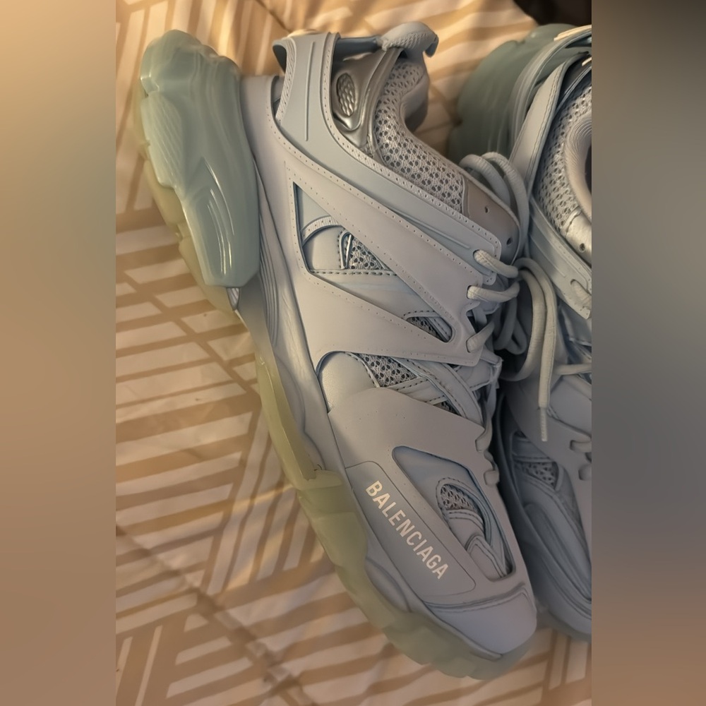 Balenciaga Sky Blue Athletic Shoes - Picture 9 of 10